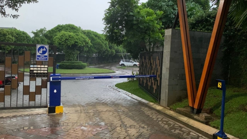 Pemasangan Portal Otomatis RFID Online di Cluster Ayama Bhumi Amala, Bogor