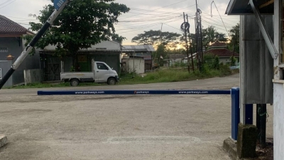 Pemasangan Palang Portal Manual di Villa Putra Cakung Bekasi, Jawa Barat