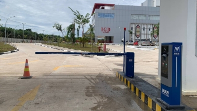 Pemasangan Parkways Ticketing System di RSUD Hanau, Kalimantan Tengah