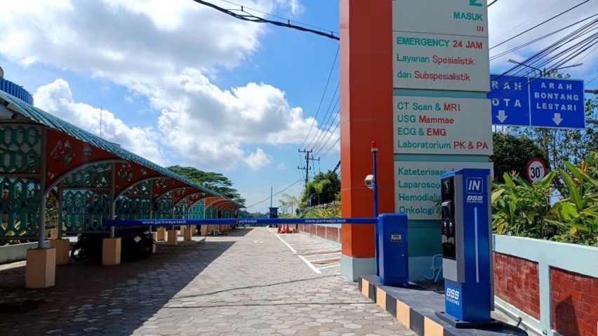 Pemasangan Parkways Ticketing System di RSUD Taman Husada Bontang, Kalimantan Timur
