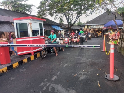 BSS Parking Siap Melayani di Pasar Anyar Sari Denpasar Bali
